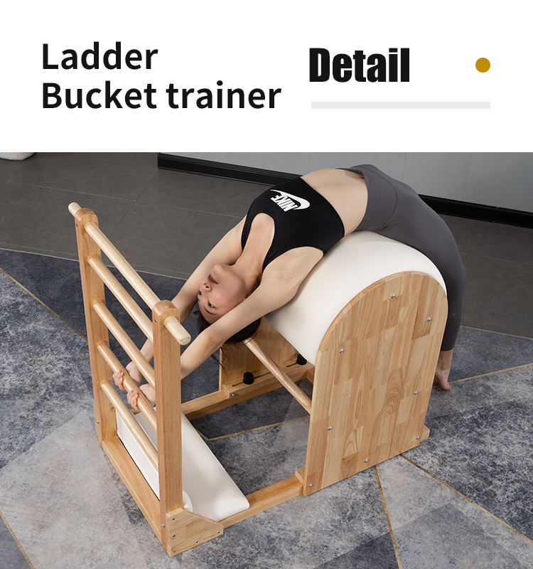 Five Rubber Wood Woodiness Pilates Sets