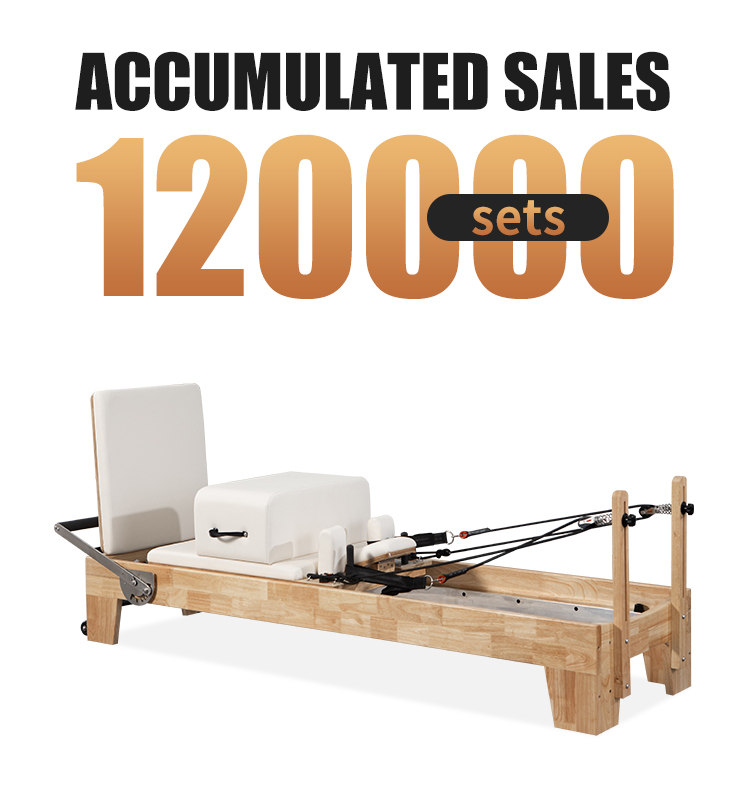 Oak Pilates Reformer Equipment