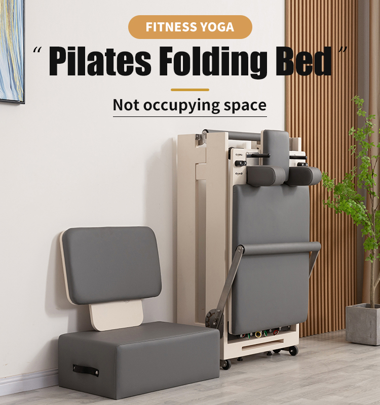 Folding Wood Pilates Reformer