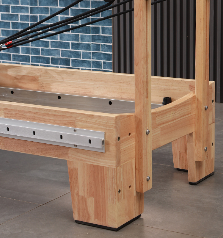 Oak White Reformer Pilates Machine