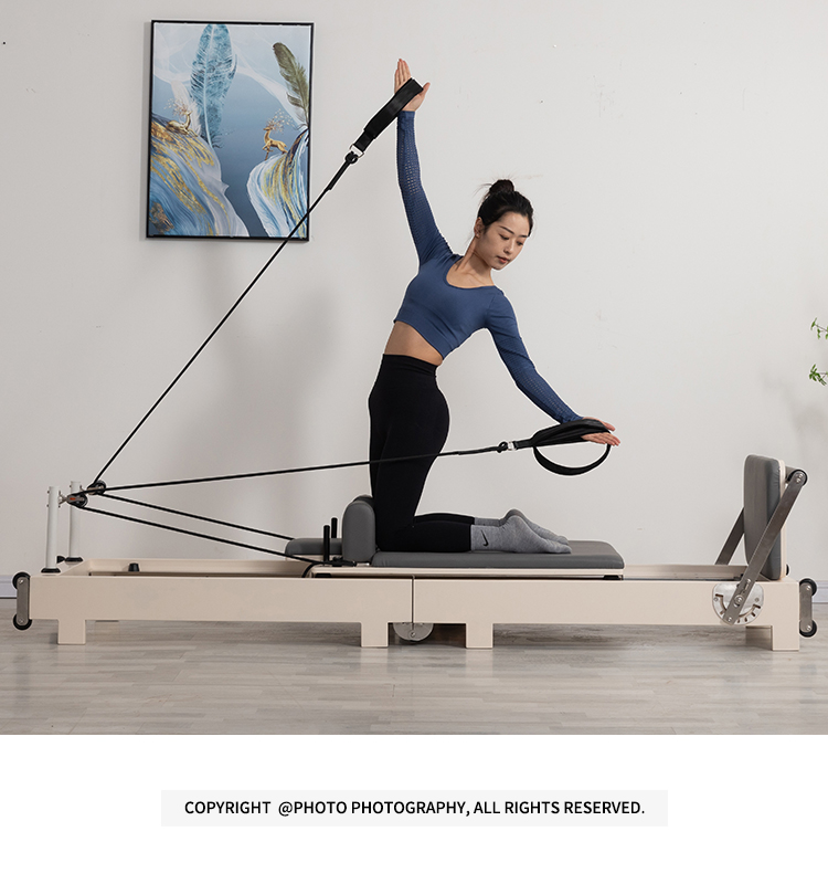 Folding Wood Pilates Reformer