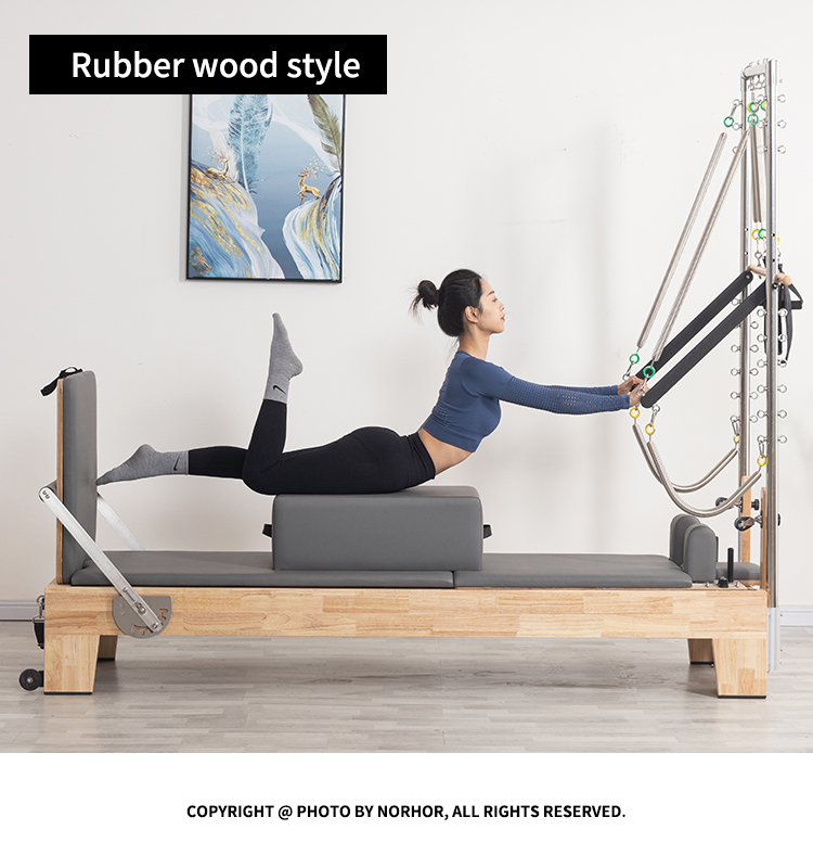 Maple Pilates Reformer with Tower