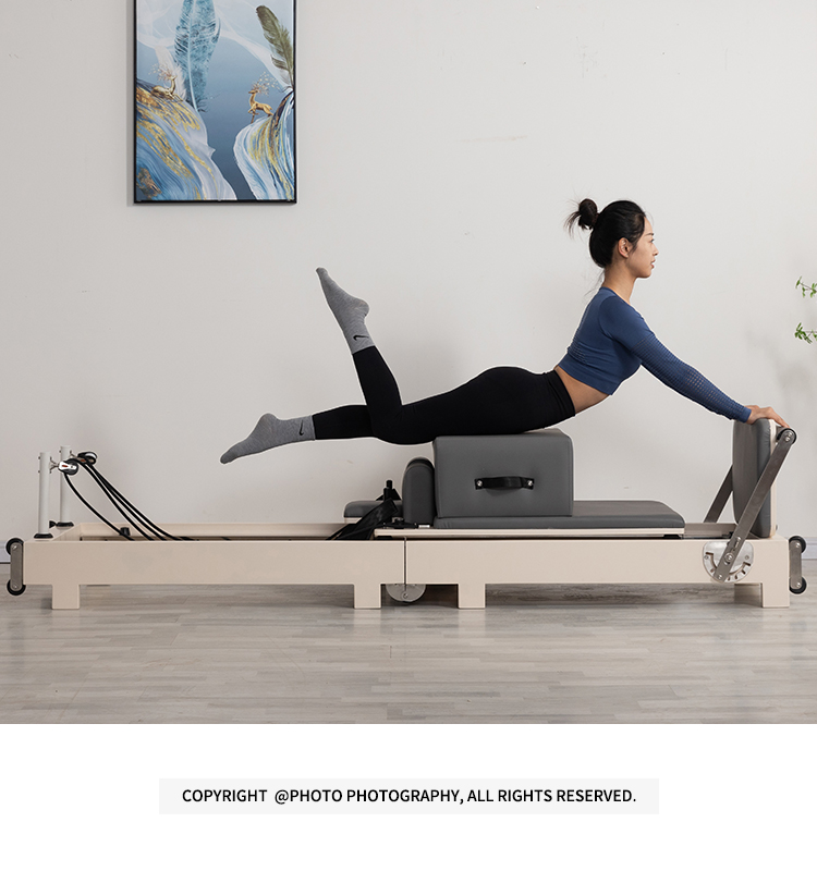 Folding Wood Pilates Reformer