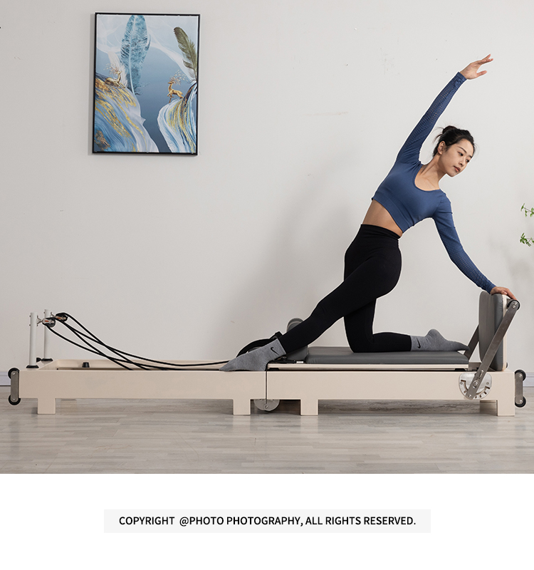 Folding Wood Pilates Reformer