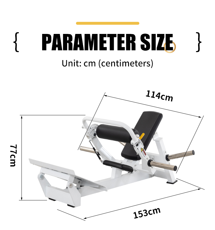 Shaping strength equipment glute bridge machine