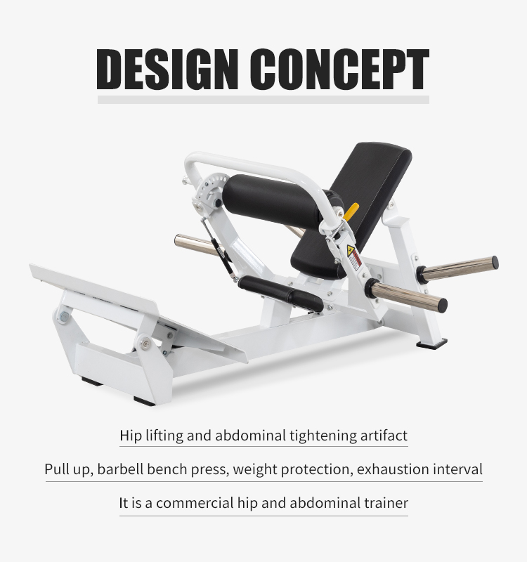 Shaping strength equipment glute bridge machine